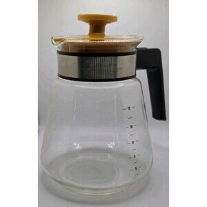 Vintage Norelco Replacement 12 Cup Glass Coffee Pot